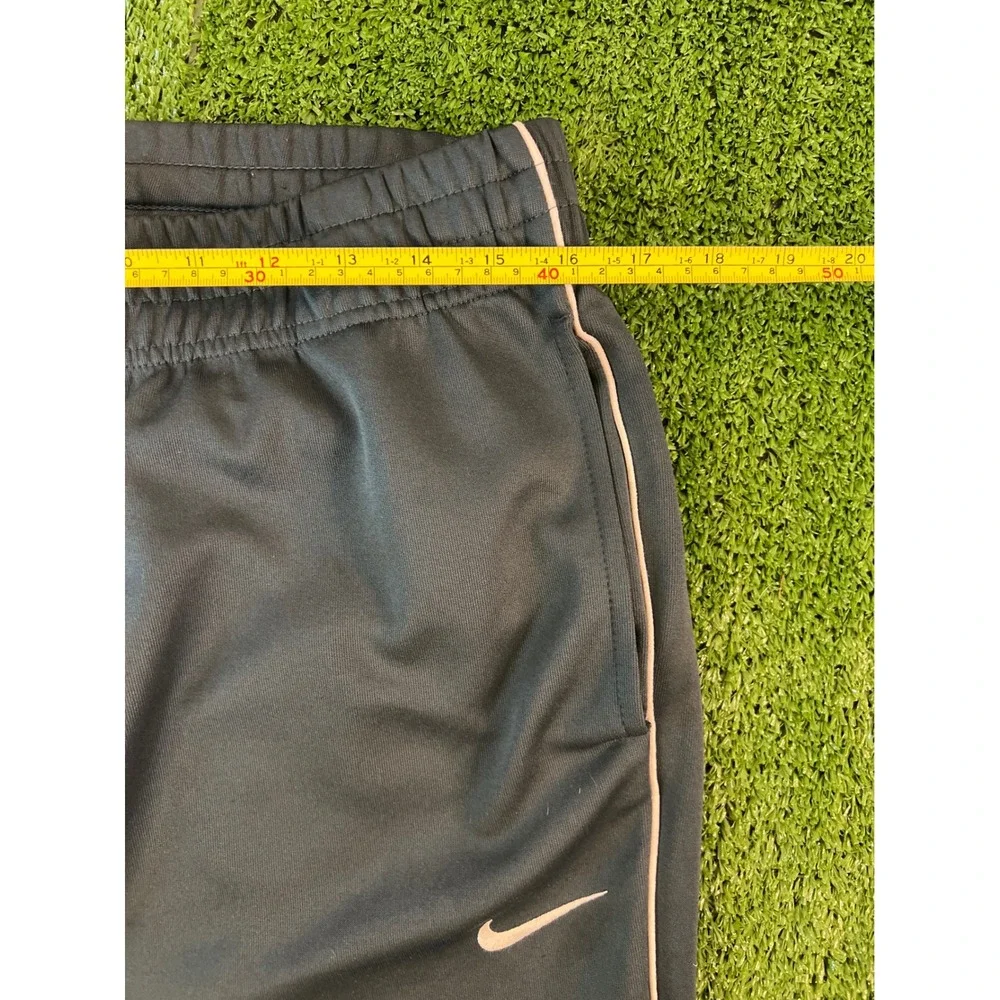 Nike Mens Training Pants Slate Blue Straight Leg Track Joggers‎ Sweatpants LG